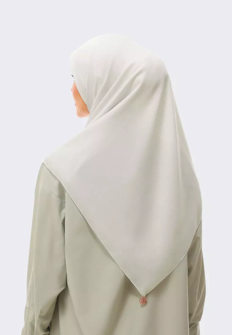 RiaMiranda Pale Grey Rarina Scarf