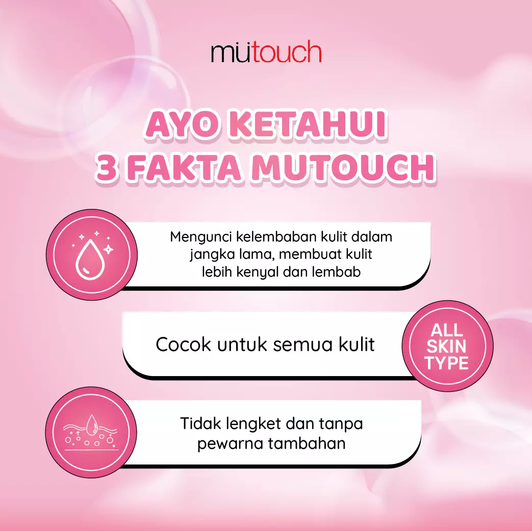 Mutouch White Body Lotion Brightening and Moisturizing 400ml