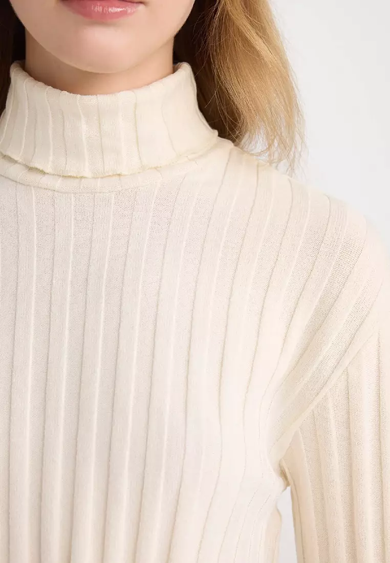 Turtleneck Crop Top