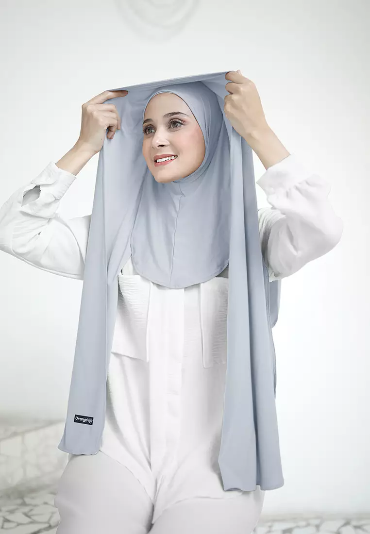 Cotton Bee - Pashmina Instan Freeya Curve Leher Jersey 