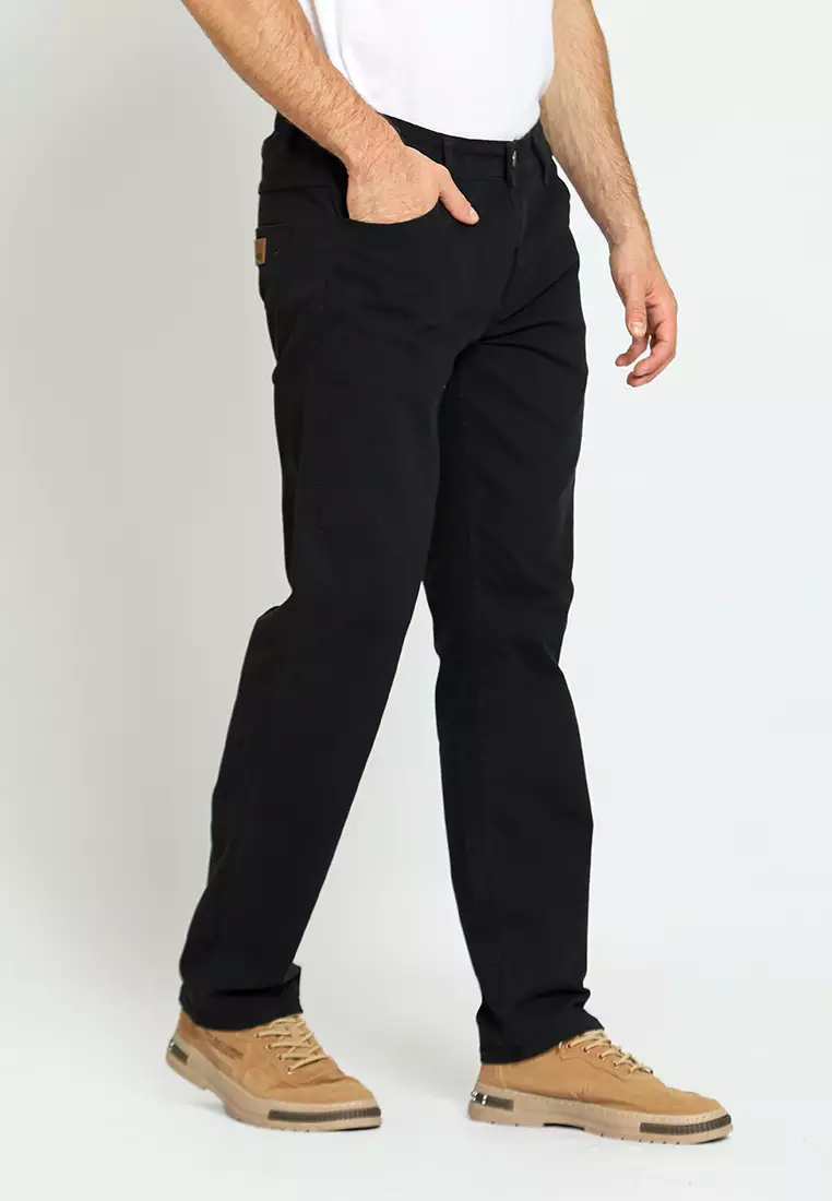 Celana Chinos Glorius Hitam 112401