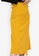 ZALORA BASICS yellow High Waist Wrap Skirt A732AAADA99922GS_3