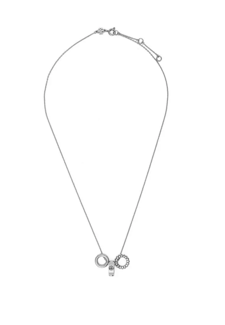 Icon Pave And Earring Set Necklace/stud Earrings