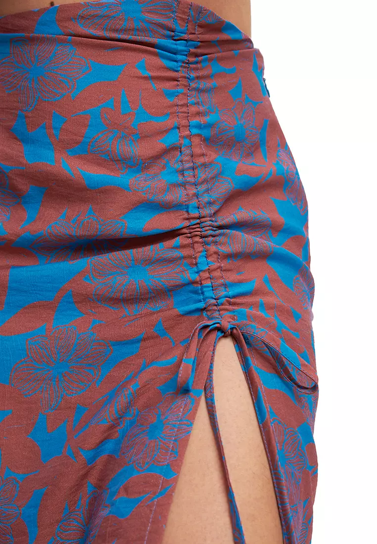 Paraiso Midi Skirt With Tie Adjuster