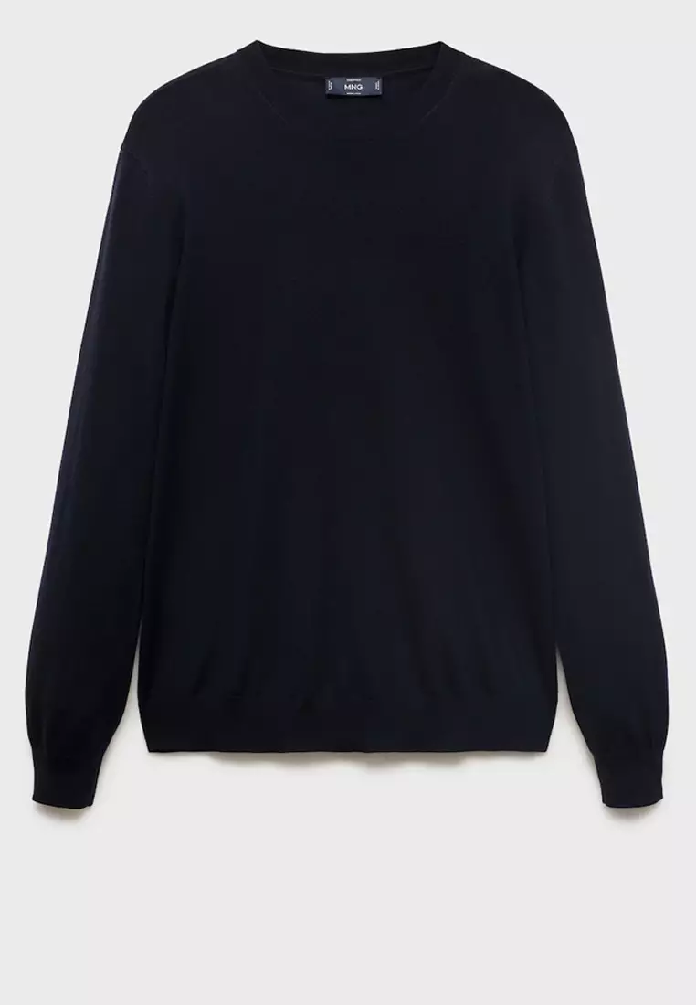 100% Merino Wool Crew Neck Sweater