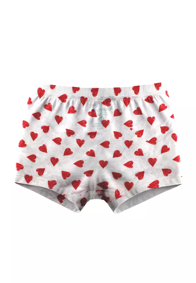 Girls’ Antimicrobial Cotton Panty Boyleg Shorts 3 pieces in a pack 