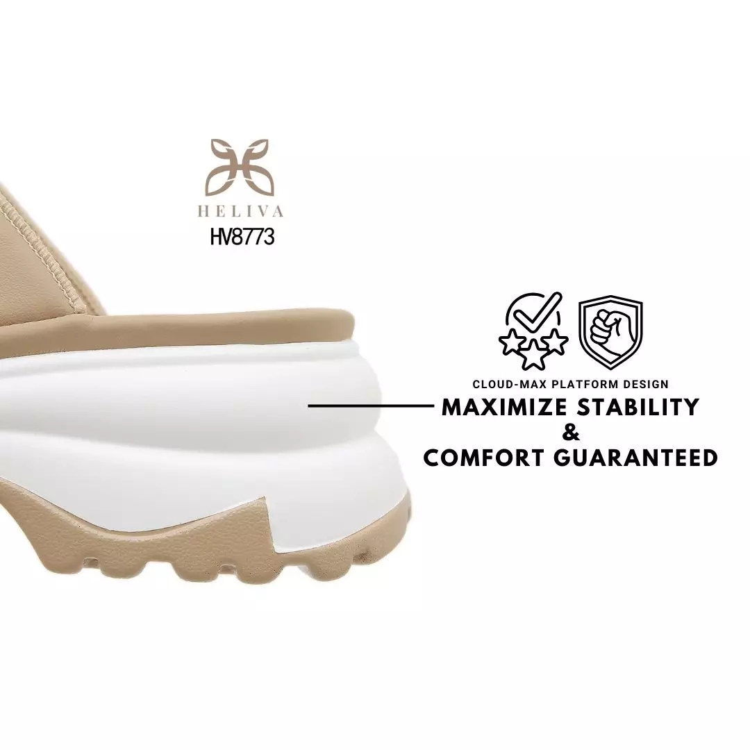Heliva Lucy Dual-Strap Elevated Slides for Everyday Luxe HV8773