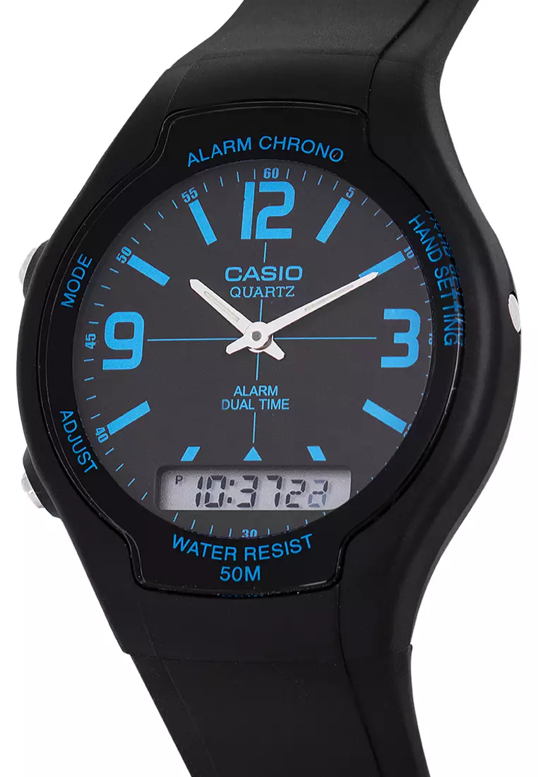 Digital Analog Watch AW-90H-2BVDF