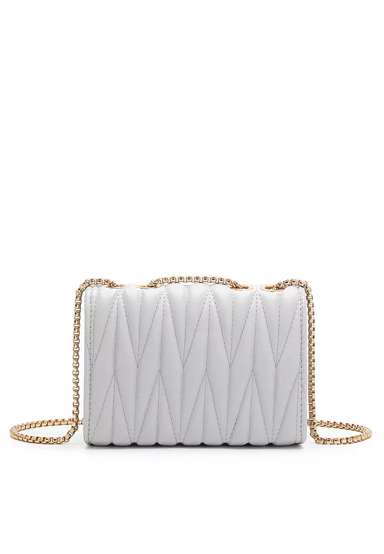 Chain Handbag - Grey