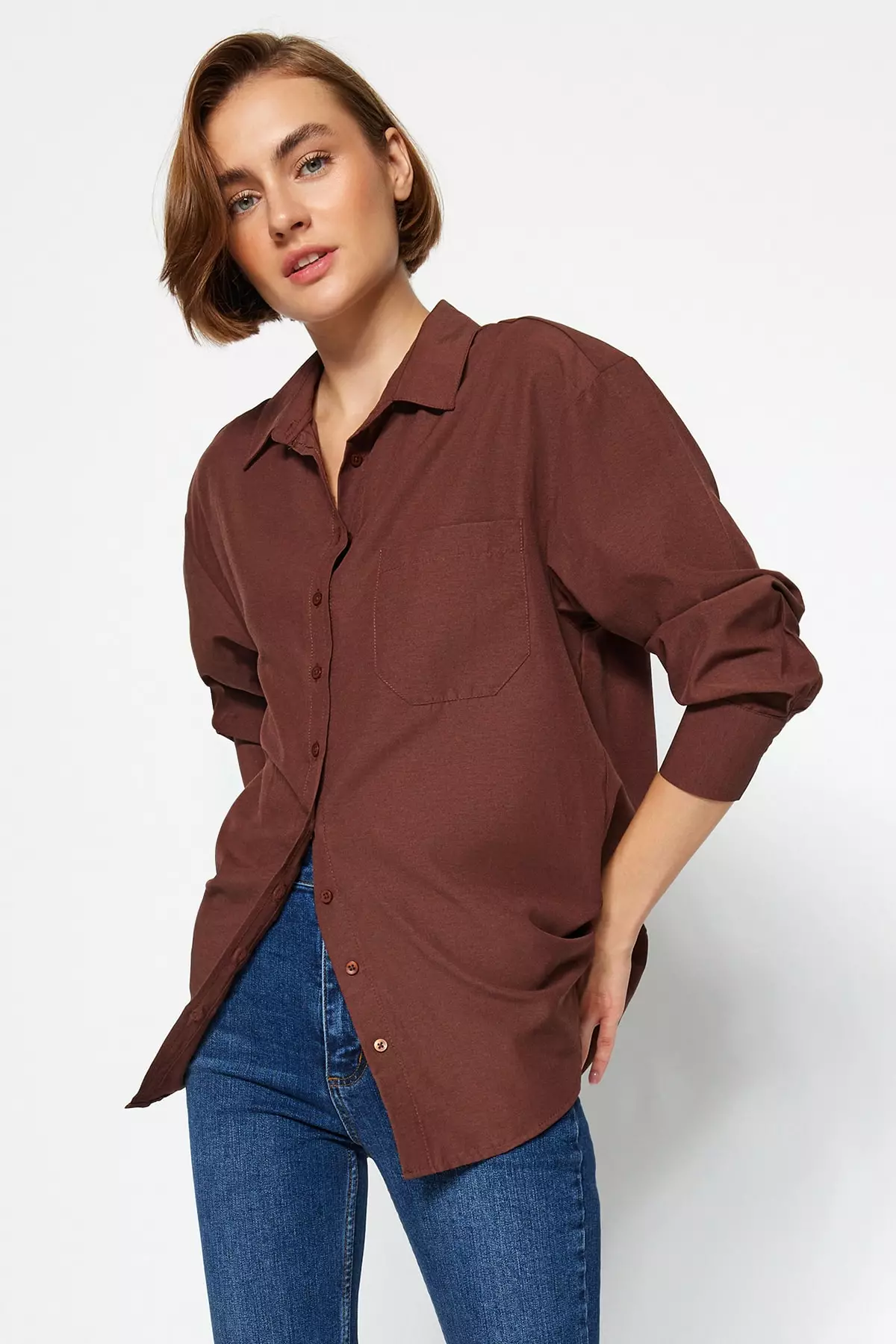 Long Sleeve Boyfriend Shirt