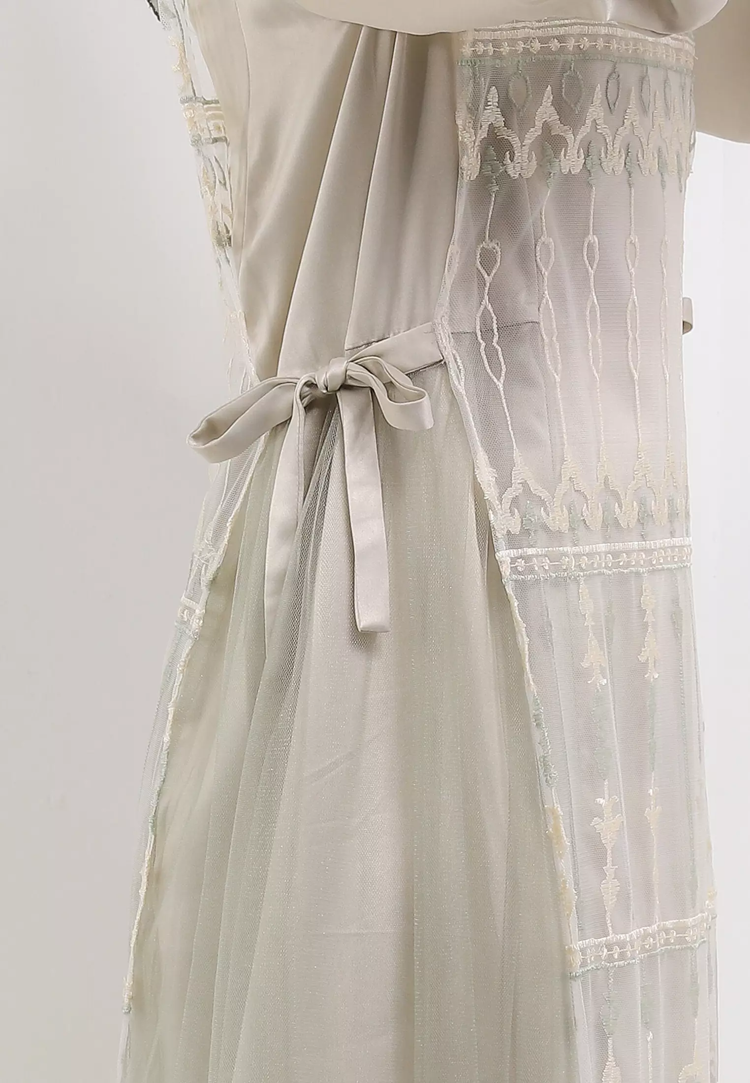 MFMW Syahzain Dress Gamis Brukat Sage