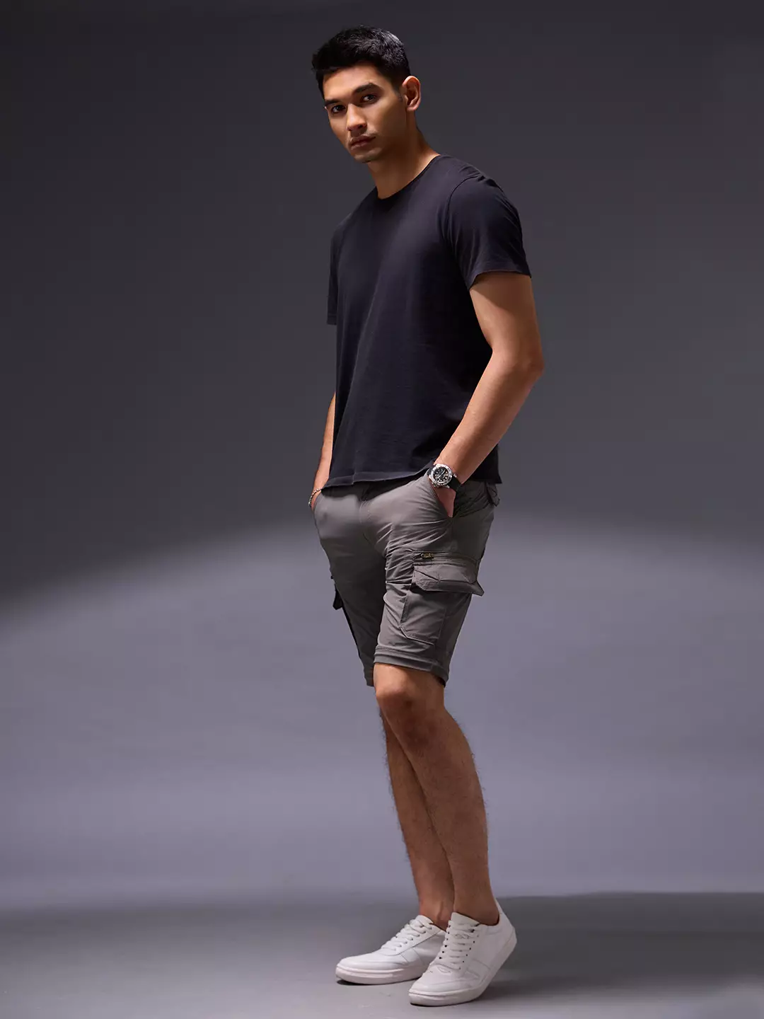 OXCON Cargo Pants Zwiss Dual-mode Celana Cargo Dark TItan