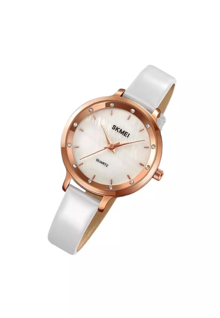 Jam Tangan Wanita Analog Elegant Material Leather Waterproof RG70 ORIGINAL