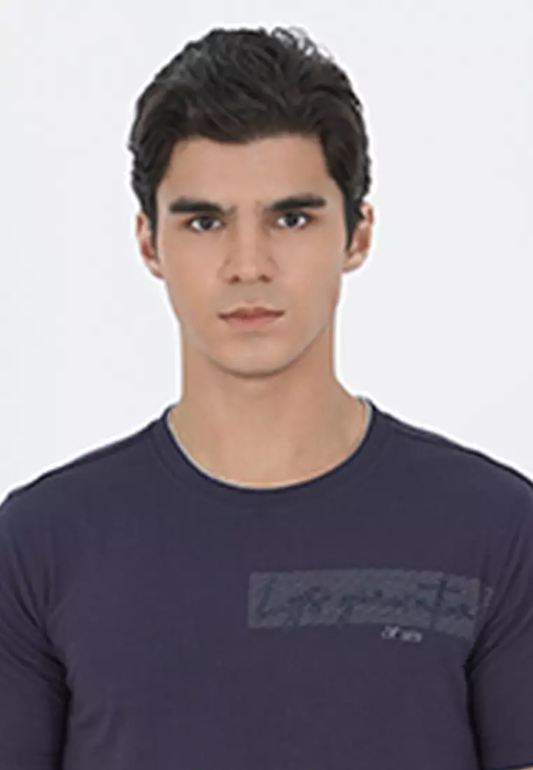 LGS - Kaos Casual Pria - Sablon - Katun - Lengan Pendek - Slim Fit - JTS.322.S3462F.01.C