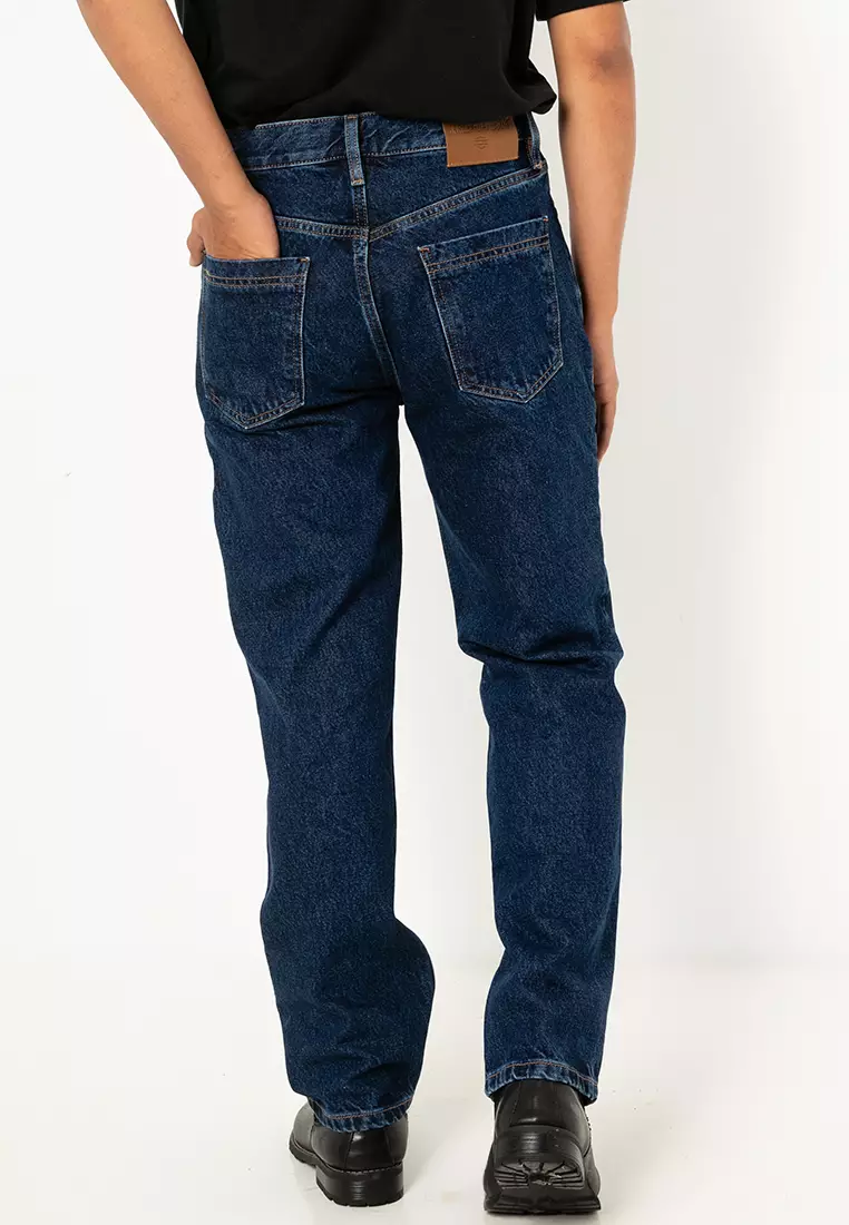 Men's Harley-Davidson Original Straight Jean - Dark Indigo Stone Wash