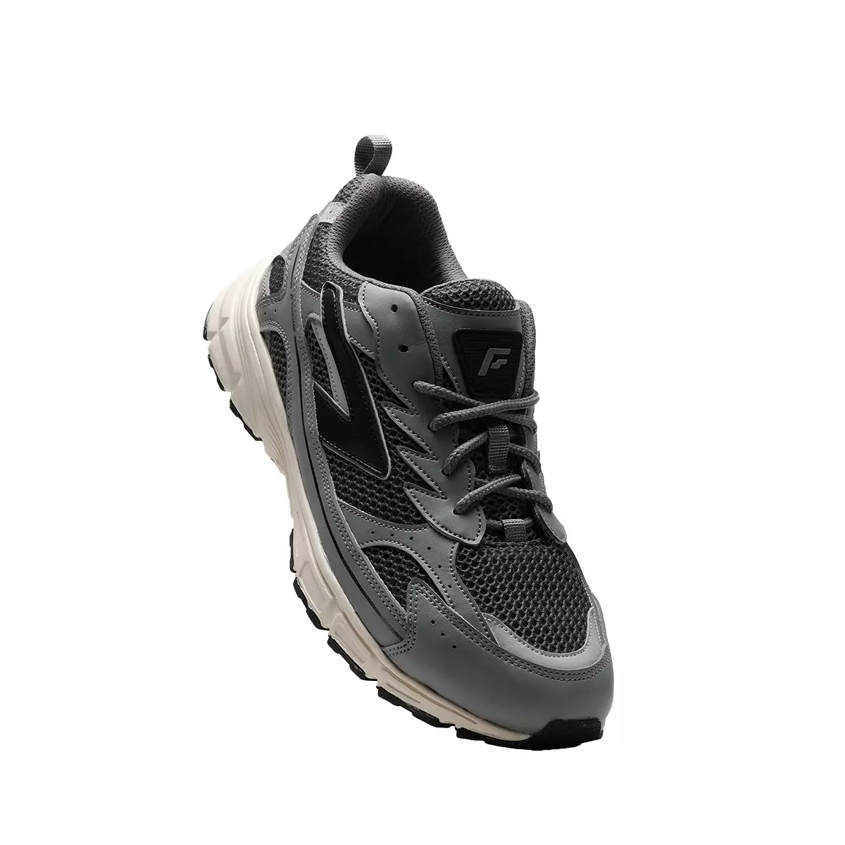 Footstep Footwear Sepatu Pria Sneakers Fletcher Ash Grey Original Shoes