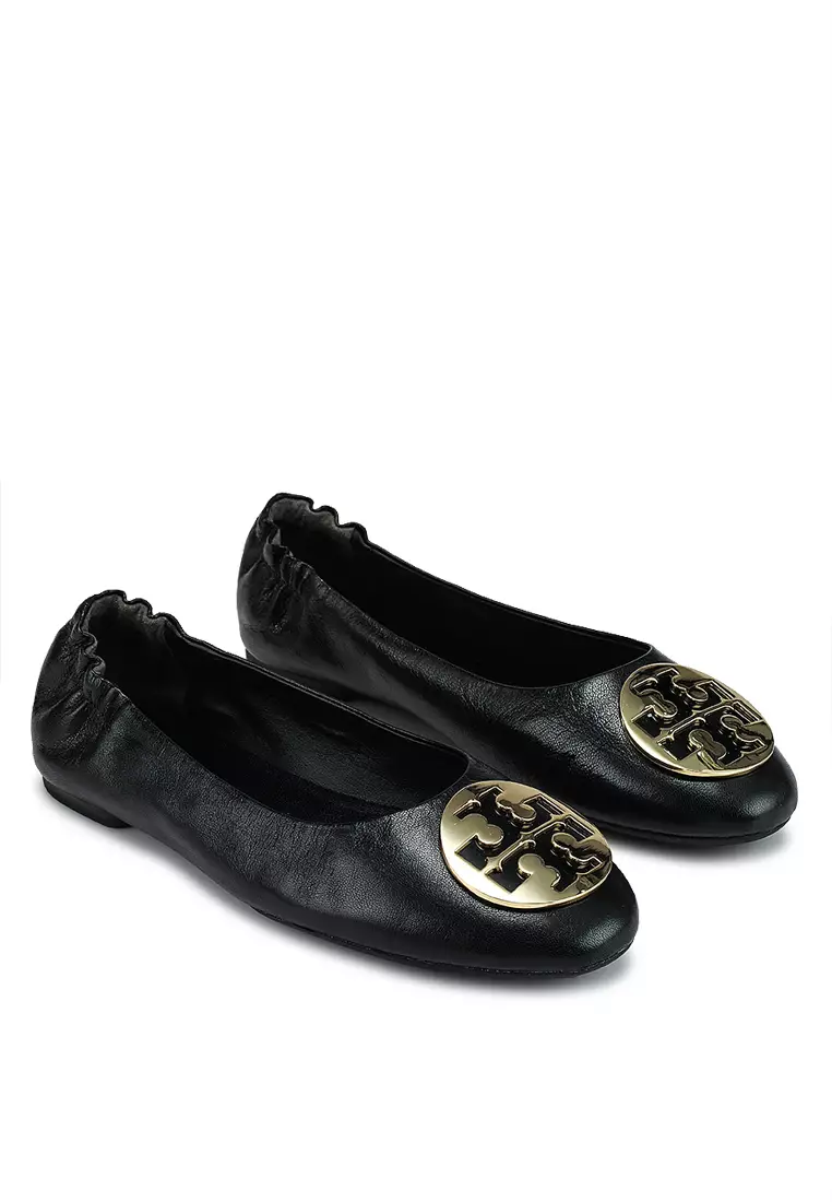 Tory burch black reva flats sales