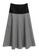 iROO multi Contrast Flare Skirt 19E9FAADE01DD2GS_8