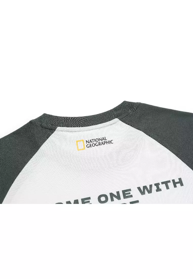 Men's Semi-Oversized Raglan Long Sleeve Tee