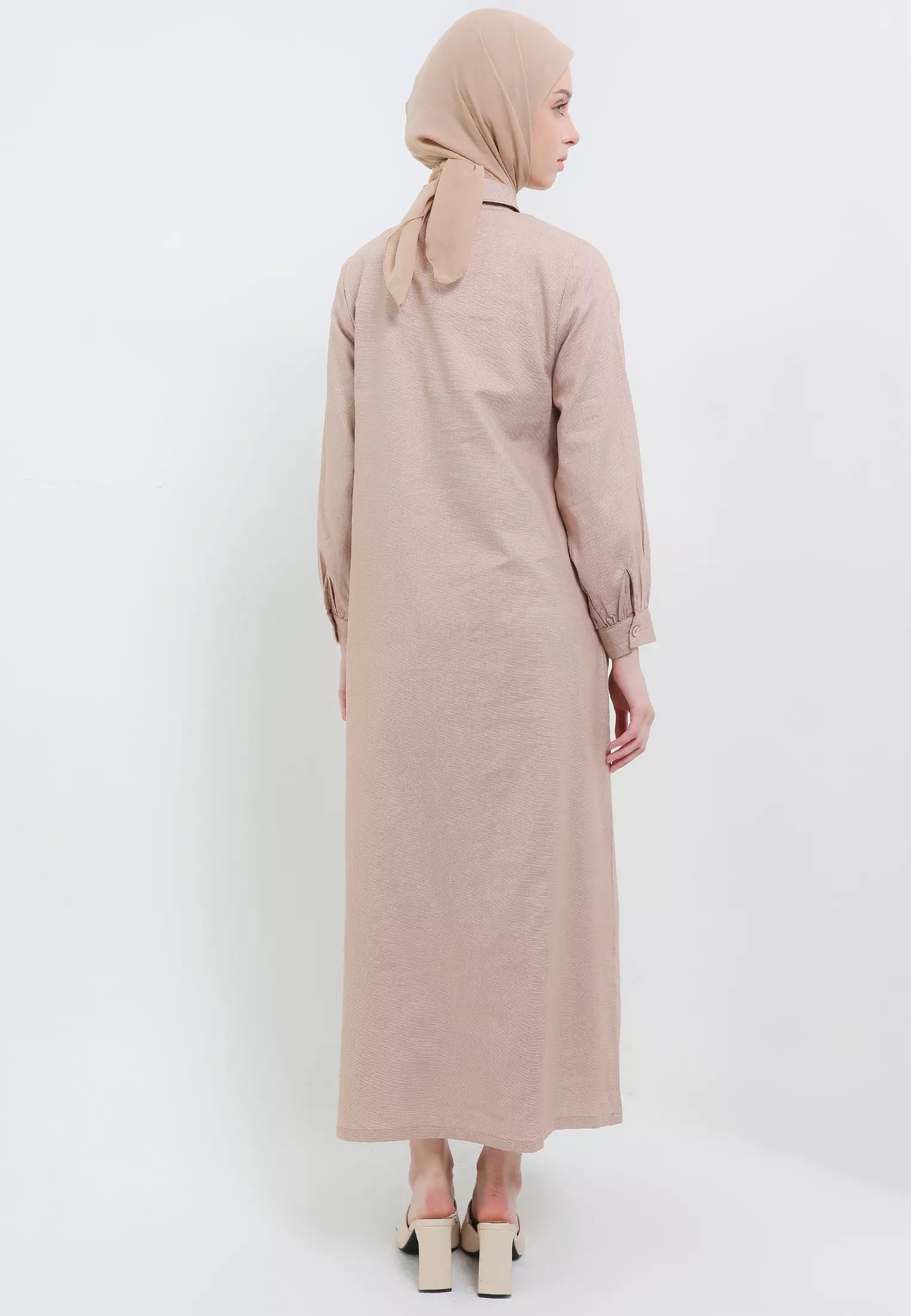 MFMW Rayla Dress Gamis Light Brown