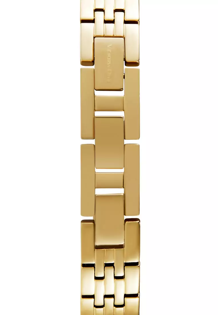 Perle 22×30mm Women's watches Minimalistt Ladies watch Square Case Watch Strap Adjustable Length Stainless Steel Waterproof-Gold