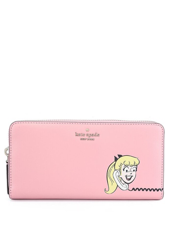 Kate Spade New York Archie Large Continental Wallet (cv) | ZALORA  Philippines