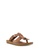 NOVENI brown Low Profile Sandals 9B72FSH455EECCGS_2
