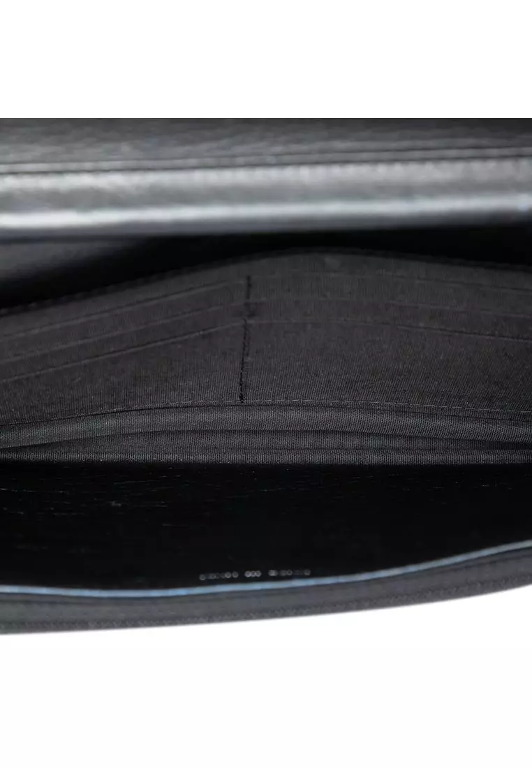 Pre-Loved Chanel Quilted Aged Calfskin Boy Wallet On Chain