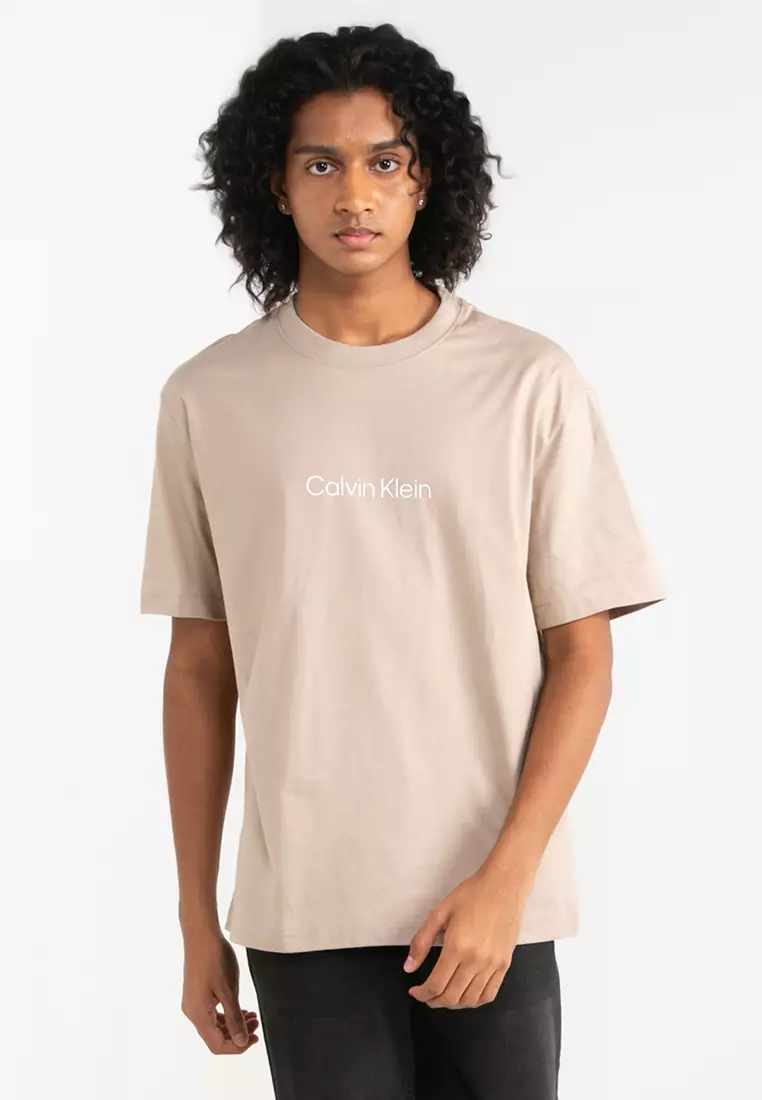 t shirt calvin klein beige