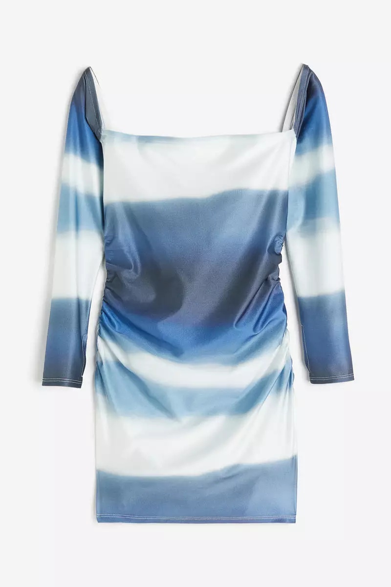 Off-the-shoulder bodycon dress