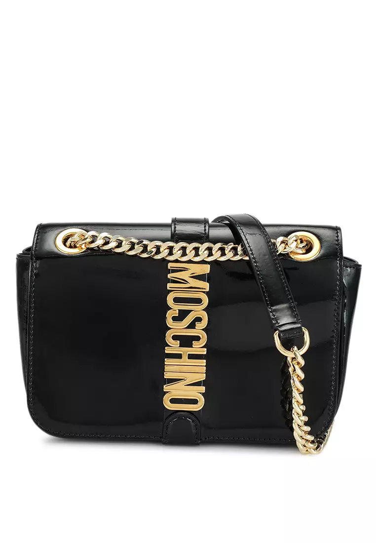 Moschino leather bag hot sale