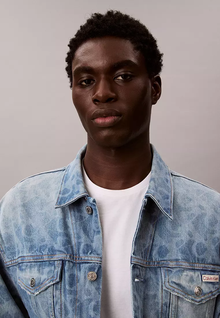 90s Logo Denim Jacket - Calvin Klein Jeans