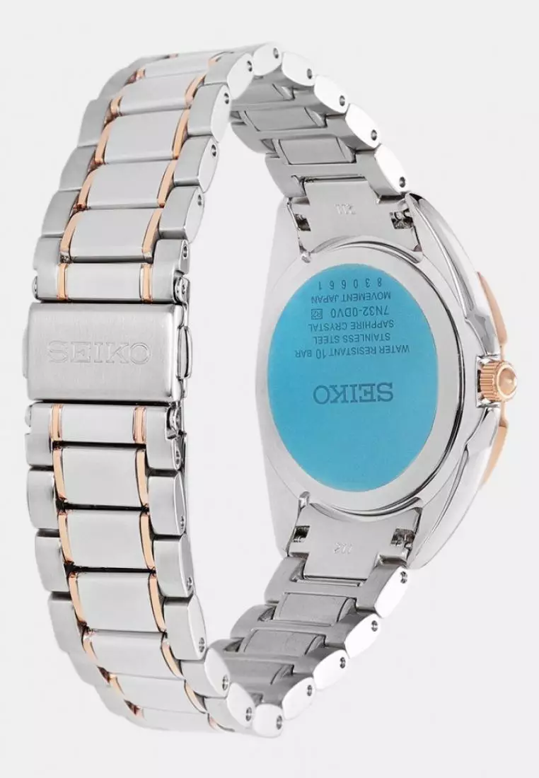 Jam Tangan Wanita Seiko Ladies Original Garansi Resmi Strap Stainless Steel Silver SKK888P1 SKK888 Silver