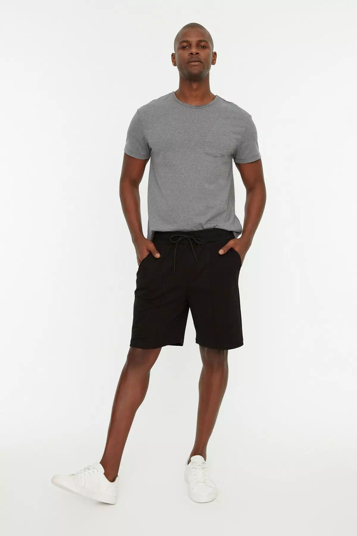 Casual Panel Shorts
