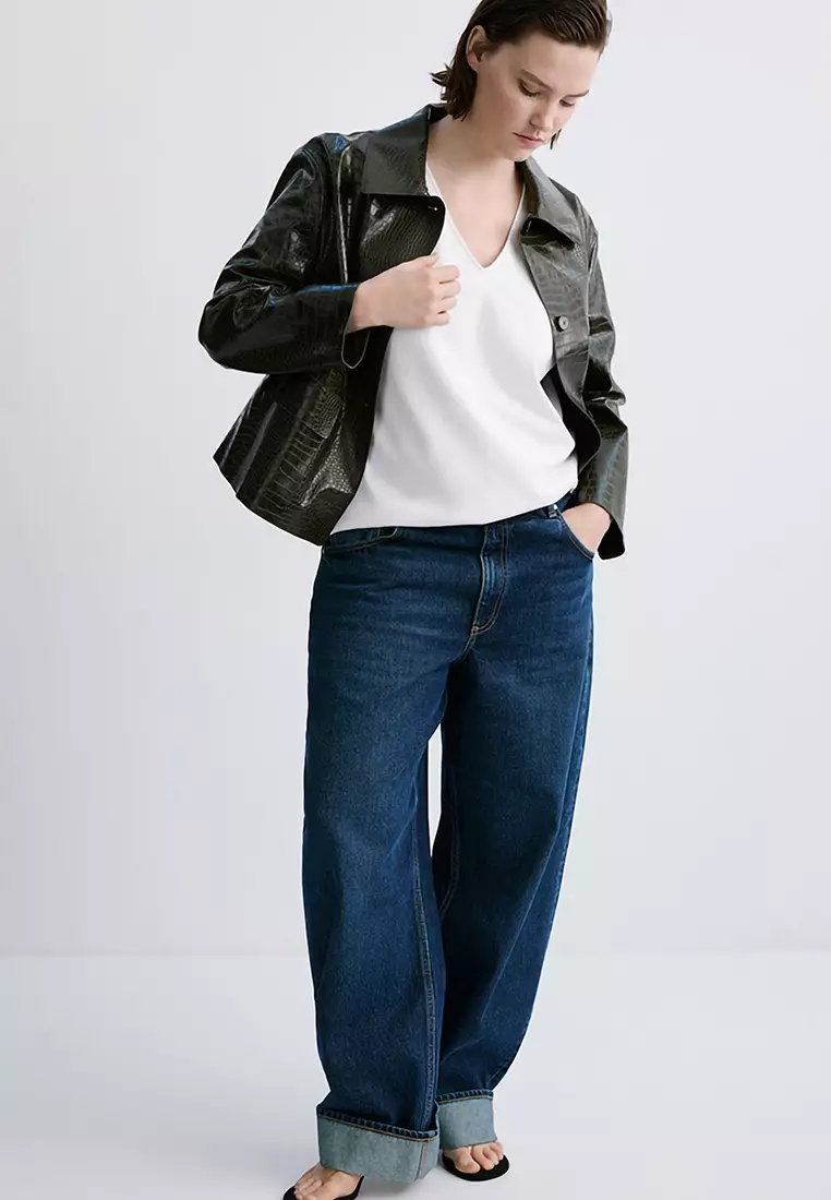 V-Neck Cotton Top