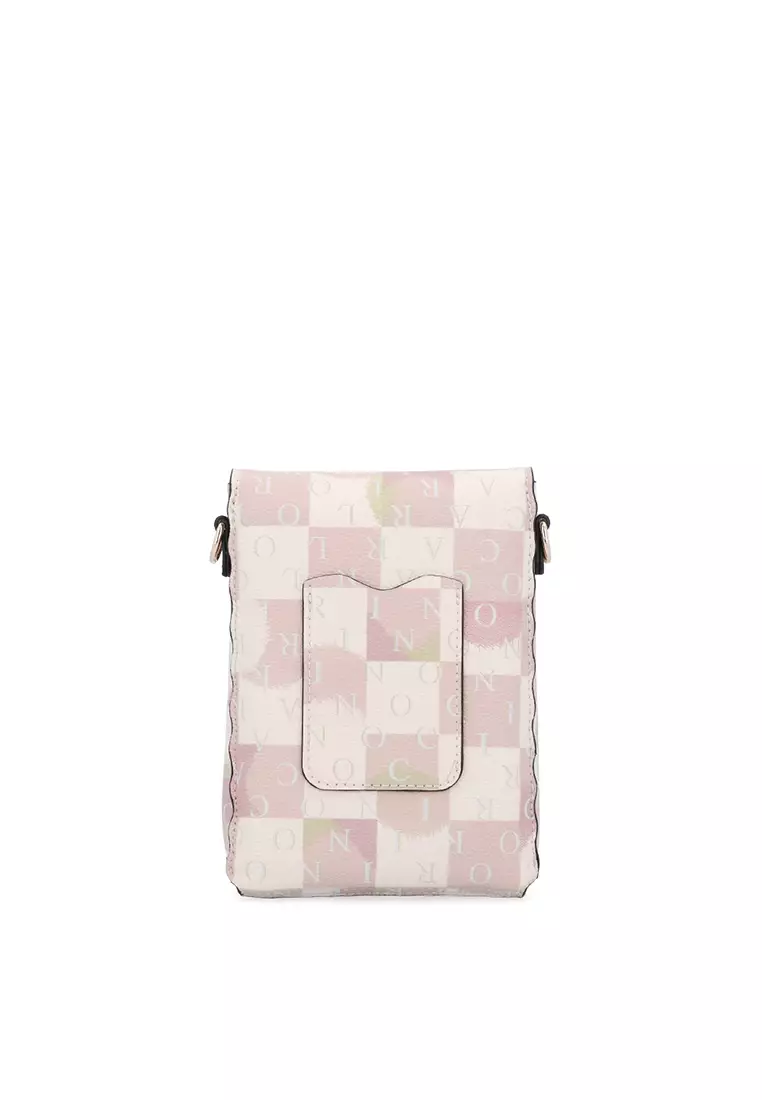 Dark Beige The Camo Crossbody Wallet