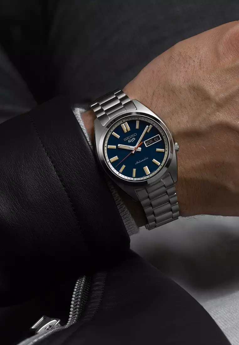 Seiko 5 Sports SNXS Series ‘Rinse Blue’ Classic Sports Automatic Watch SRPK87K1