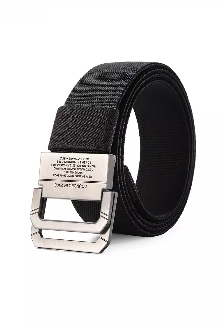 Canvas buckle belt new arrivals