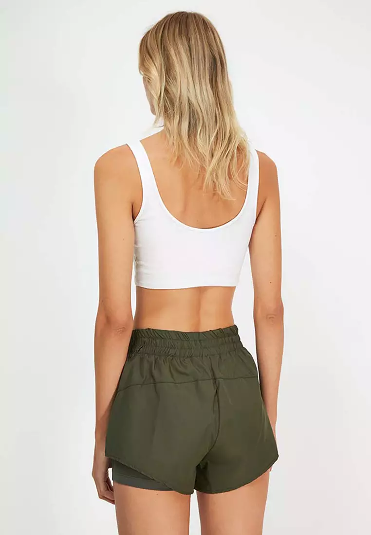 Parachute Fabric 2 Layer Sports Shorts