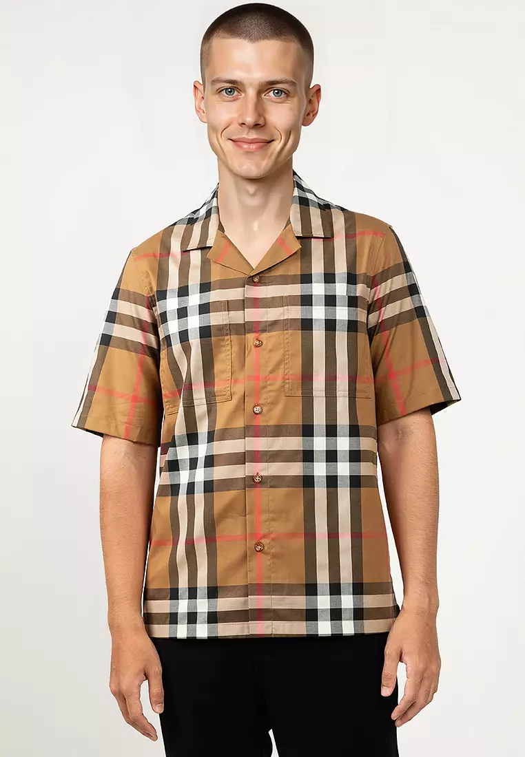 Elio Short Sleeves Check Shirt