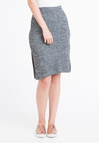 Slit Midi Skirt I-SDGFCT216L010