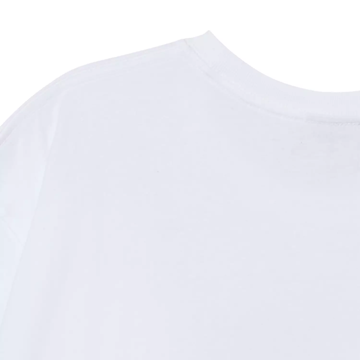 WOMAN CLOUD FONT CROP SHORT SLEEVE T-SHIRT WHITE