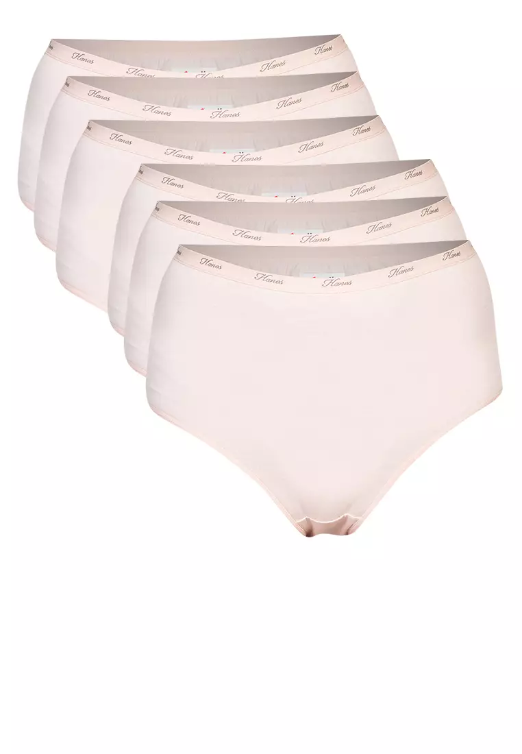 Buy Hanes 6-Pack Tagless Full Panty 2024 Online