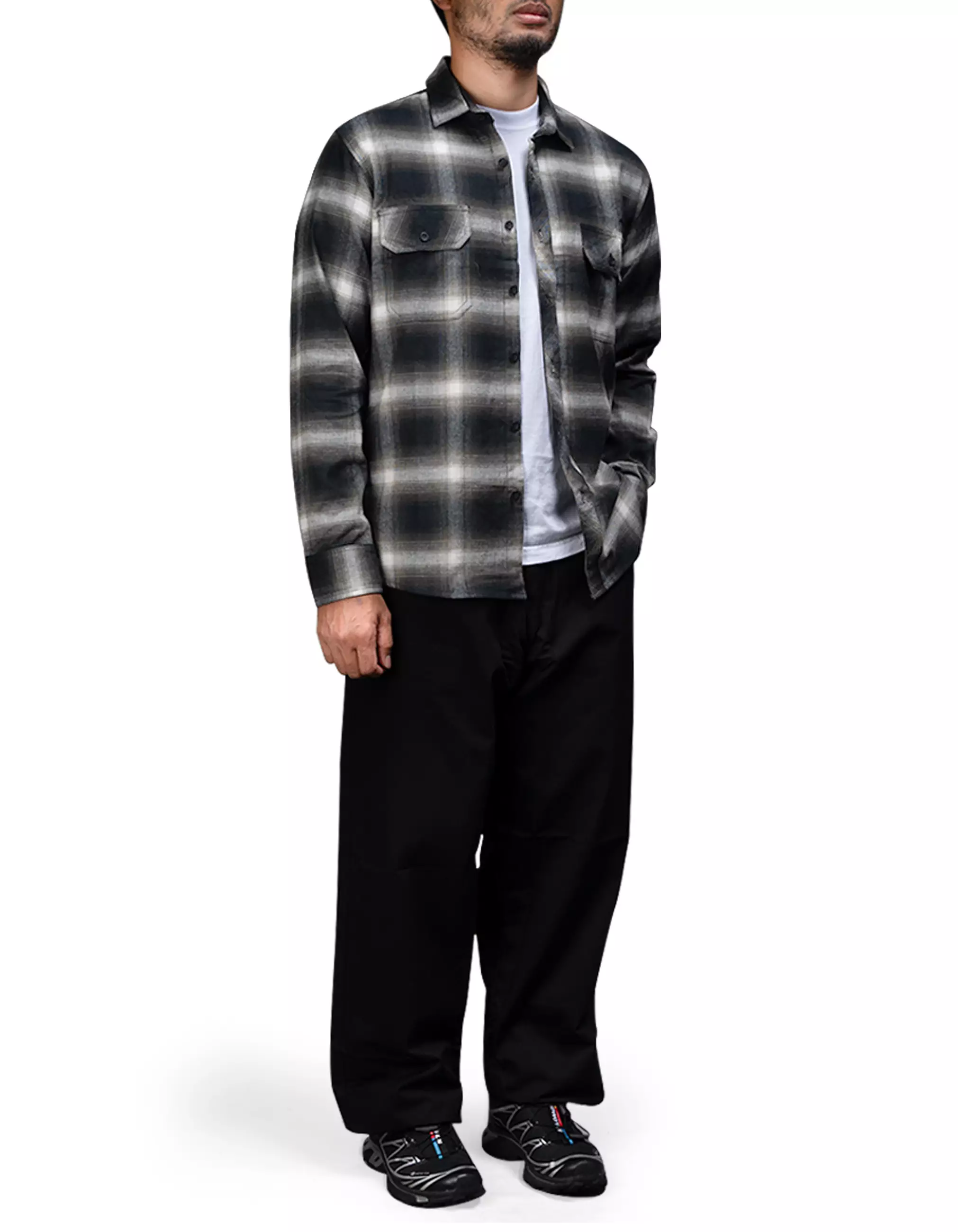 Gloaming Kemeja Flanel Veterano Panjang Draco Pria