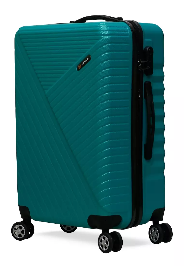 Isvara Tas Koper Hardcase Fiber One Set Unisex Large Compartment Suitcase Code Lock System Material ABS+PVC Coated ORIGINAL - Tosca