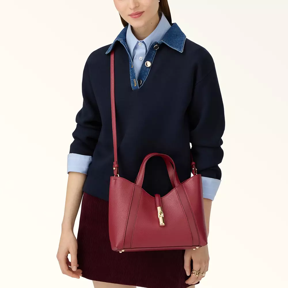 Goccia S Tote Bag Ciliegia