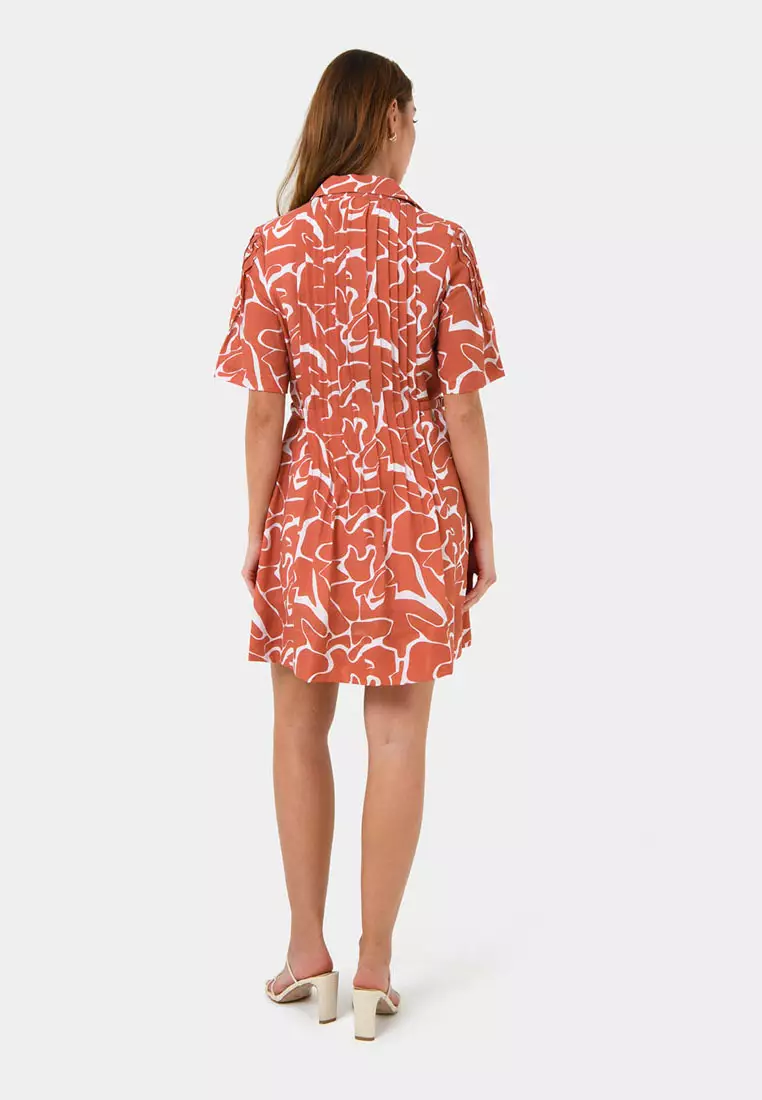 Sunshine Pleated Dress