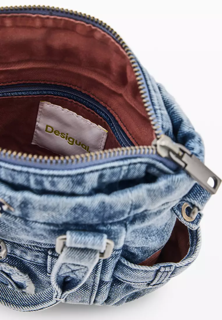 Small denim wallet