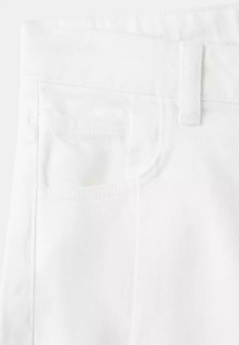 中腰燈籠牛仔褲