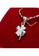 Elfi silver Elfi 925 Sterling Silver Four Heart Leaf SP146 59BB9AC4A32C96GS_4
